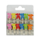 HANDPAITED CLOTHES WOODEN PEGS