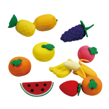 3D fruit accessary erasers