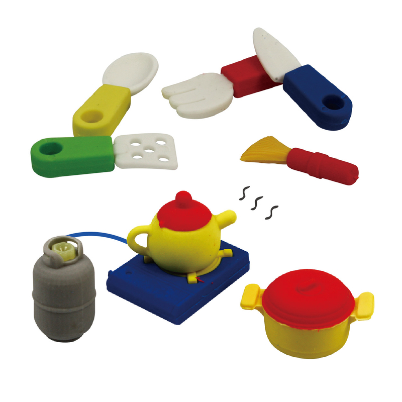 3D cooking accessary erasers