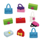 3D lady's accessary erasers