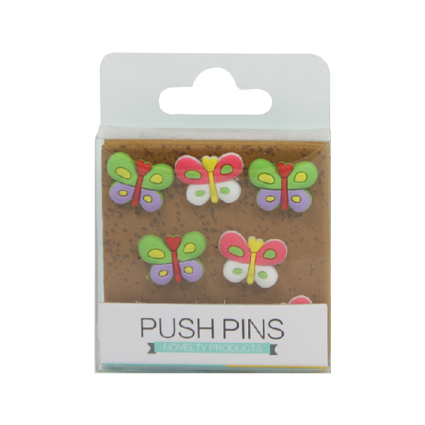 BUTTERFLY PUSH PINS