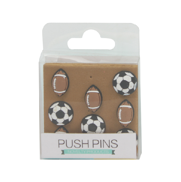 FOOTBALL PUSH PINS