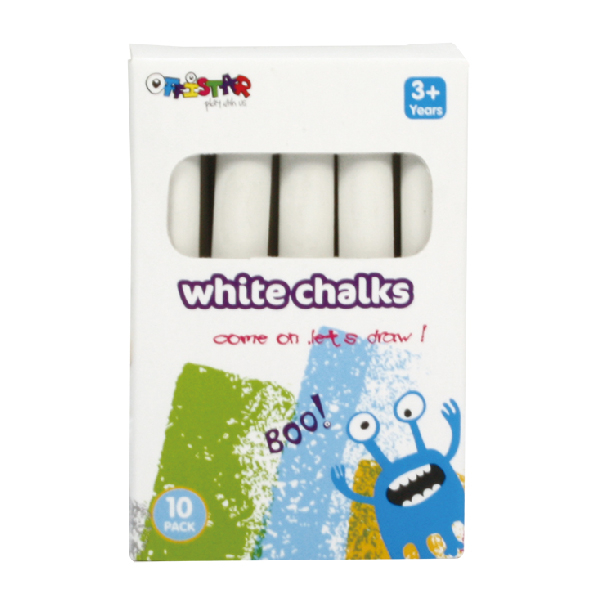 White chalks 10 pack