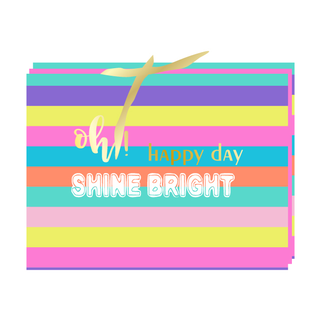 Rainbow Expanding File Folder
