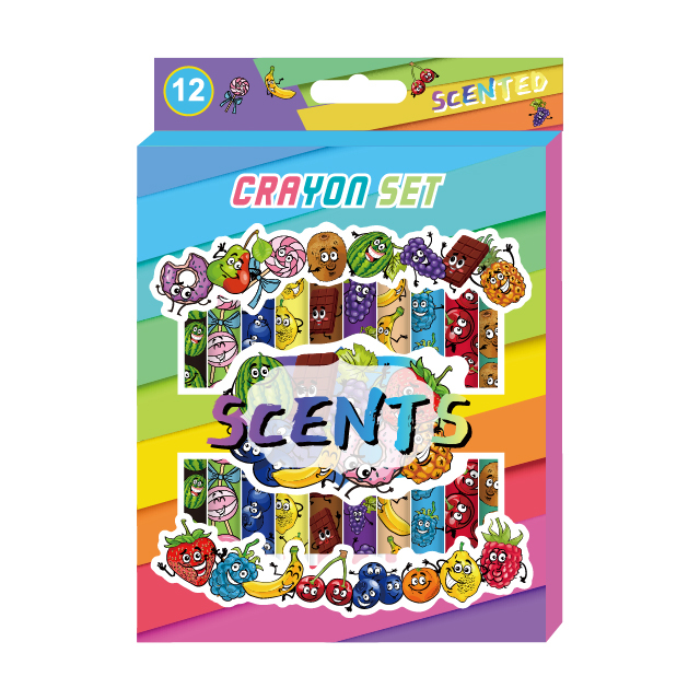 12PK Scented Twist Crayons
