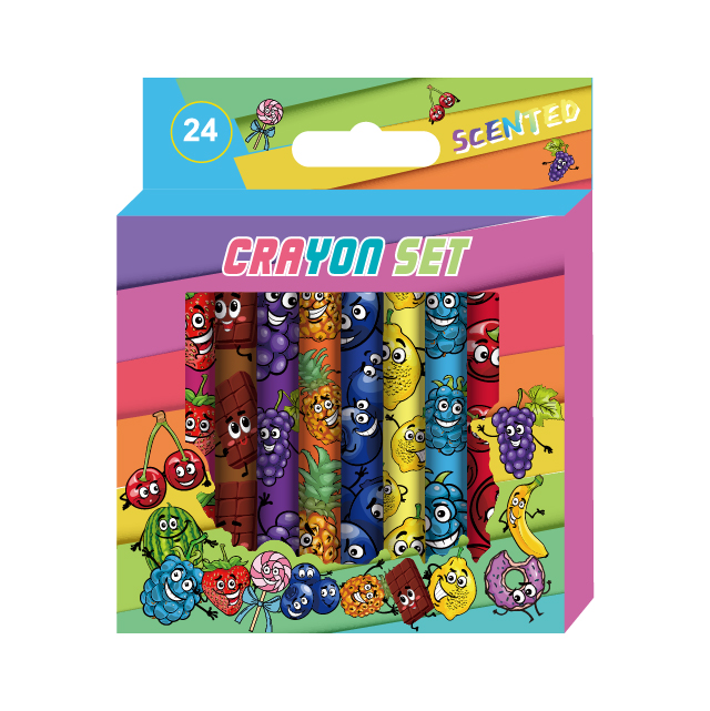 24PK Scented Crayons