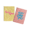 A5 Glitter Notebook