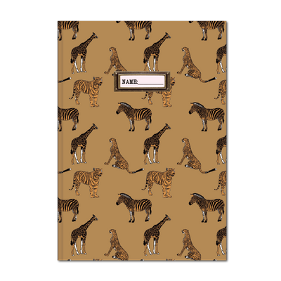 B5 kraft notebook